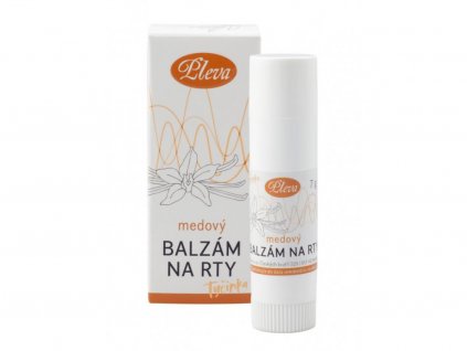 Pleva Medový balzam na pery s príchuťou vanilky