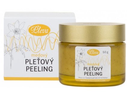 7572 pleva medovy peelingovy krem 50 g