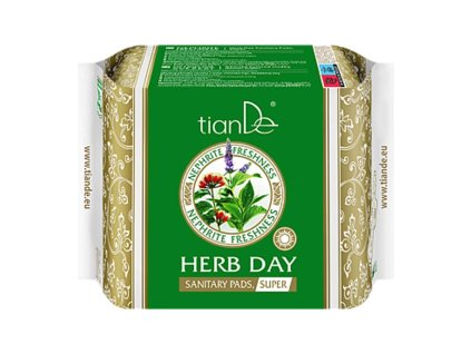 TianDe Denné menštruačné vložky Nefritová sviežosť