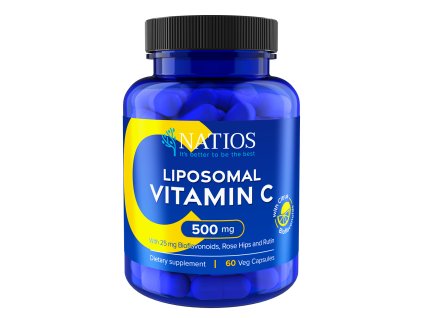 6519 1 natios vitamín c lipozomálny 500 mg 60 vegánskych kapsúl