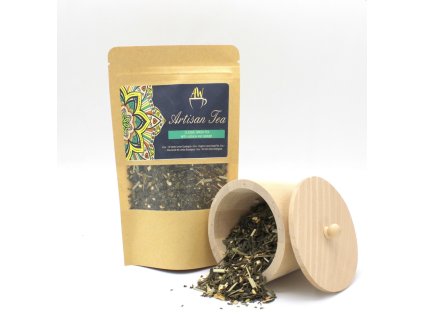 Zelený čaj s citrónem a zázvorem 50g