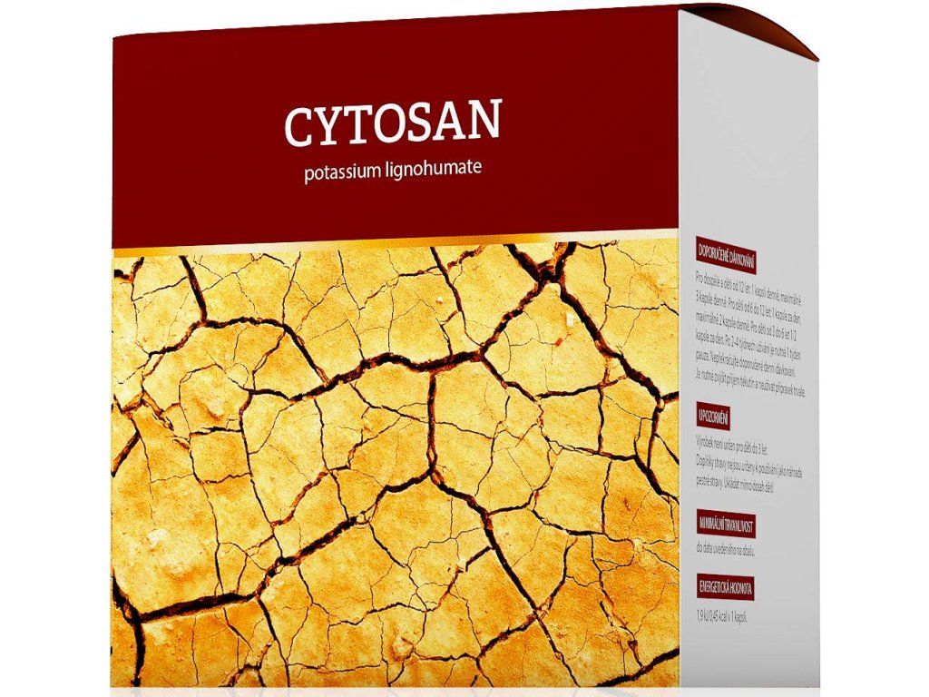 ENERGY Cytosan – huminové kyseliny v kapslích pro lidi, 90 ks