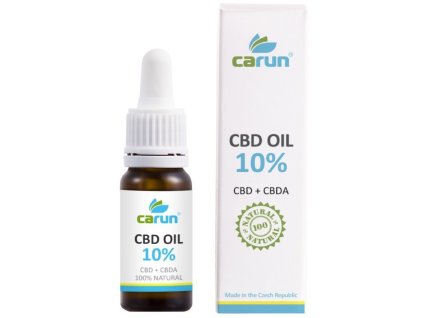 Carun Konopný olej 10% CBD + CBDA