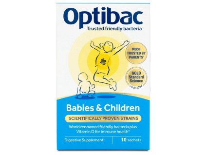 Optibac Babies and Children (Probiotika pro miminka a děti) 10 x 1,5 g sáček (Balení 10 x 1,5 g sáček)