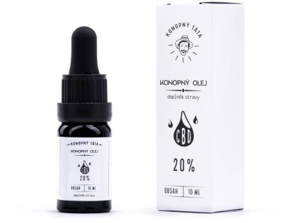 Konopný Táta CBD KONOPNÝ OLEJ 20%