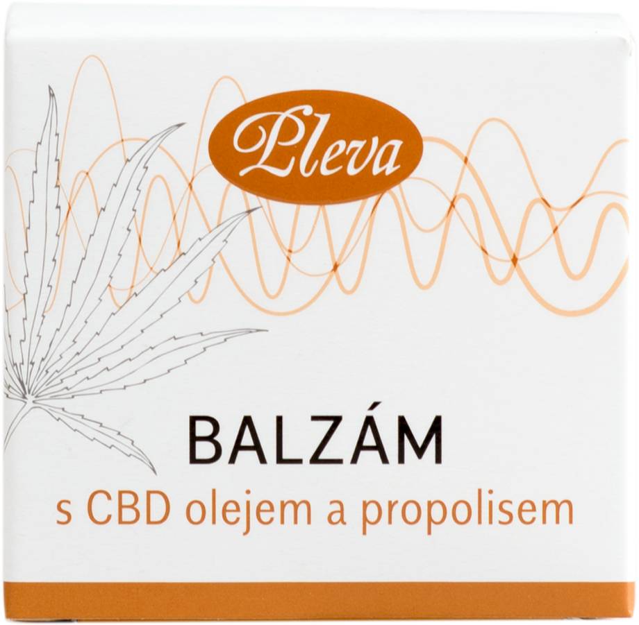 PLEVA Balzám s CBD olejem a propolisem