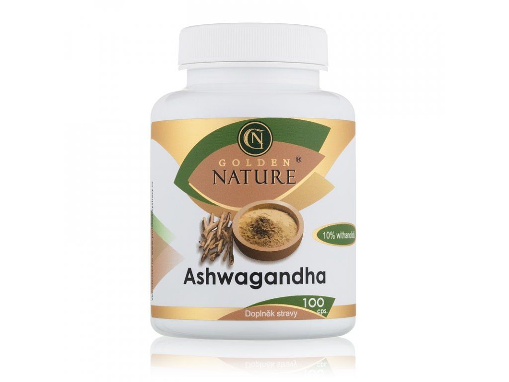 Levně Ashwagandha (Ašvaganda) 10% withanolidů 100 cps.