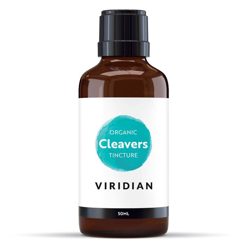 Viridian Nutrition Cleavers Tincture Organic (Svízel přítula tinktura)