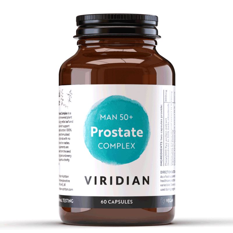 Levně Viridian Nutrition Viridian Man 50+ Prostate Complex