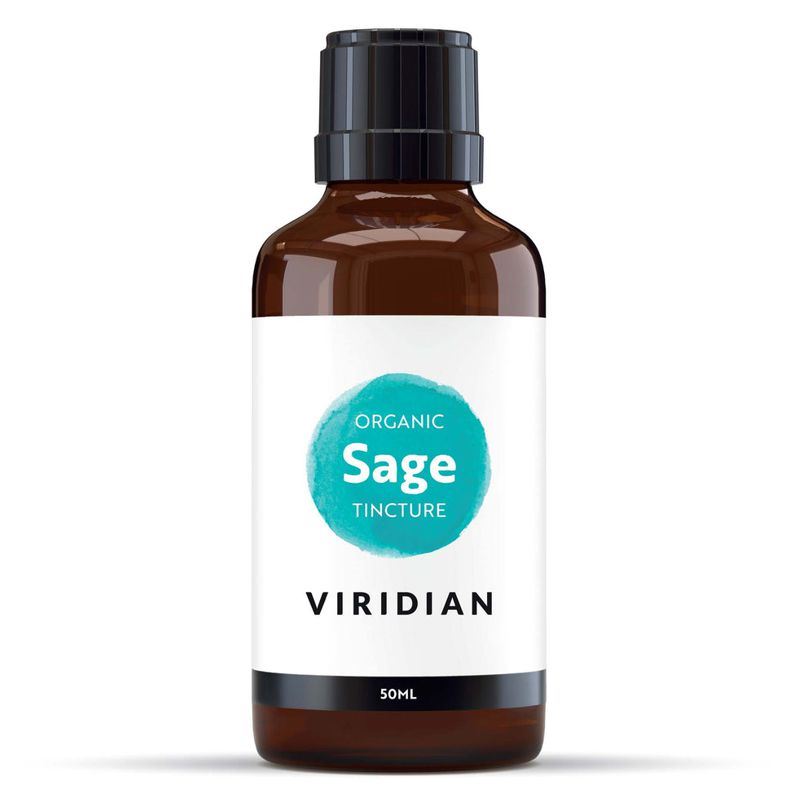 Levně Viridian Nutrition Sage Tincture Organic (Šalvěj lékařská Bio tinktura)
