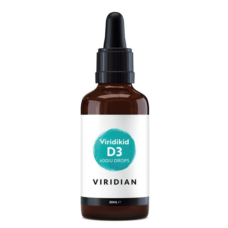 Levně Viridian Nutrition Viridian Viridikid Vitamin D Drops