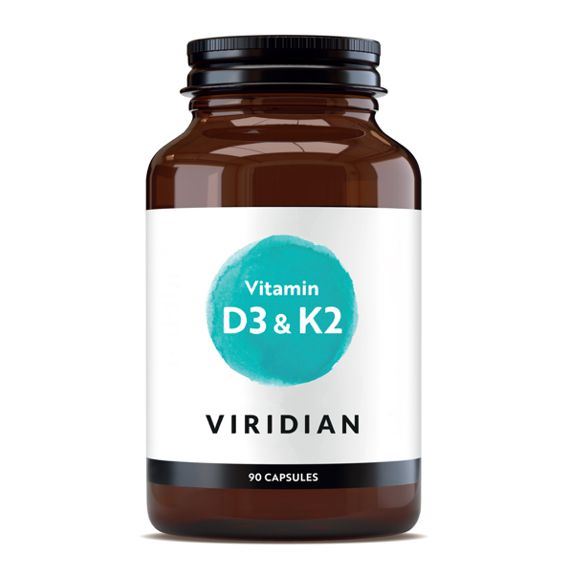 Levně Viridian Nutrition Vitamin D3 & K2