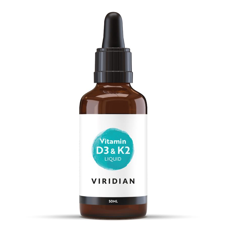 Viridian Nutrition Viridian Vitamin D3 and K2