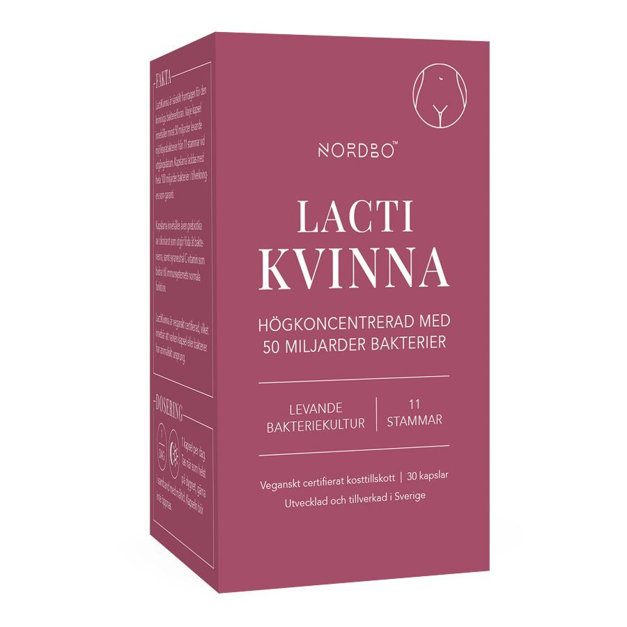 Nordbo Lacti Kvinna (Probiotika pro ženy)