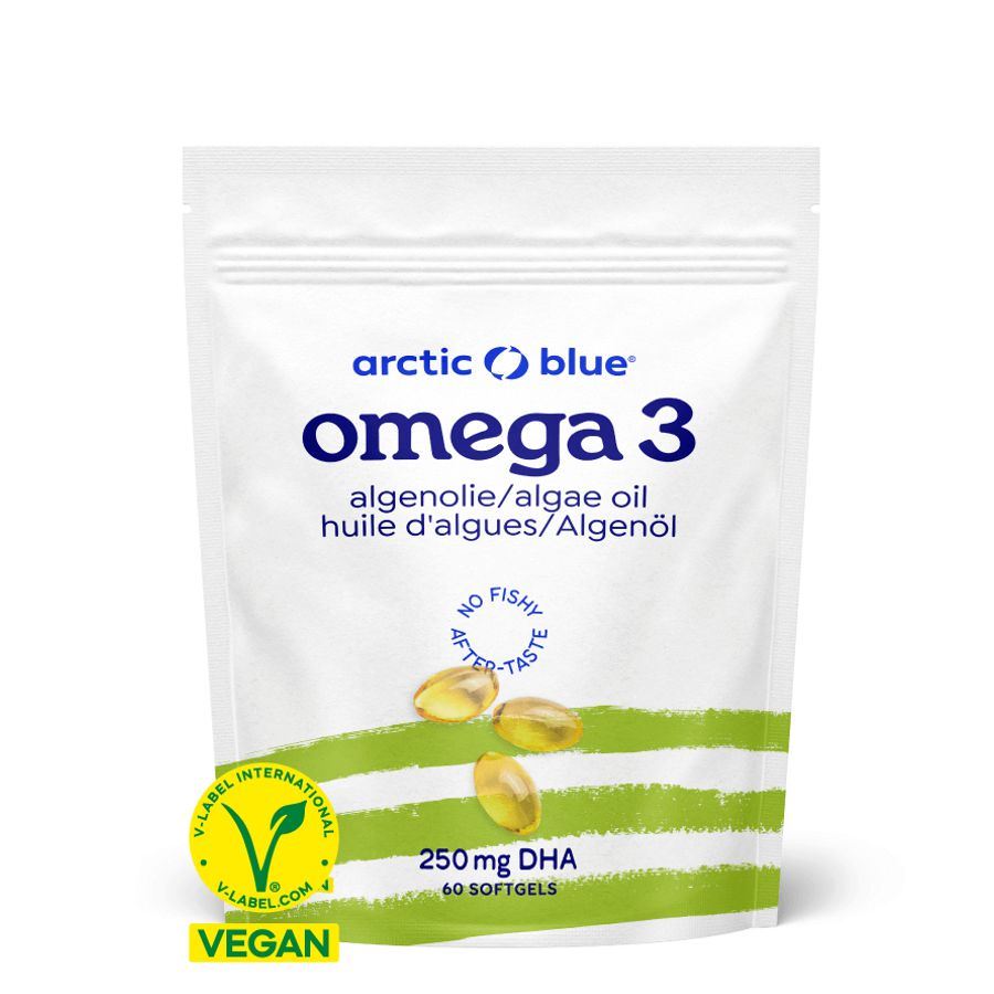 Arctic Blue Vegan Omega 3 Algae