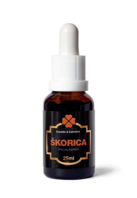 Trávniček Trávníček Copaiba Cannabis + Skořice