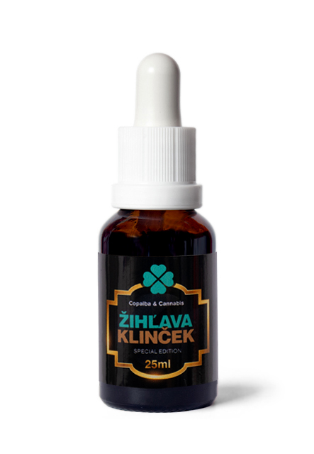 Trávniček Trávníček Copaiba Cannabis Kopřiva + Hřebíček