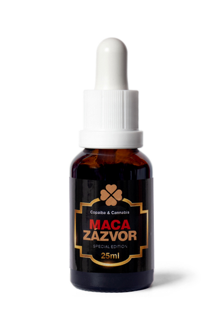 Trávniček Trávníček Copaiba Cannabis Maca + Zázvor