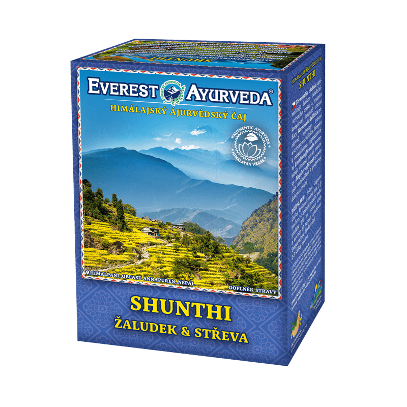 Everest Ayurveda SHUNTHI Žaludek a střeva 100 g