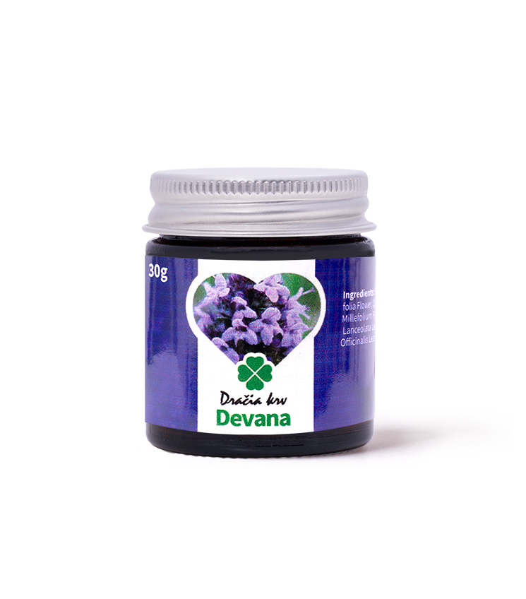 Trávniček Trávníček Dračí krev - Devana krém s CBD