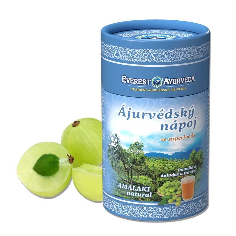 Everest Ayurveda himalájský horký nápoj AMALAKI Natural 100 g