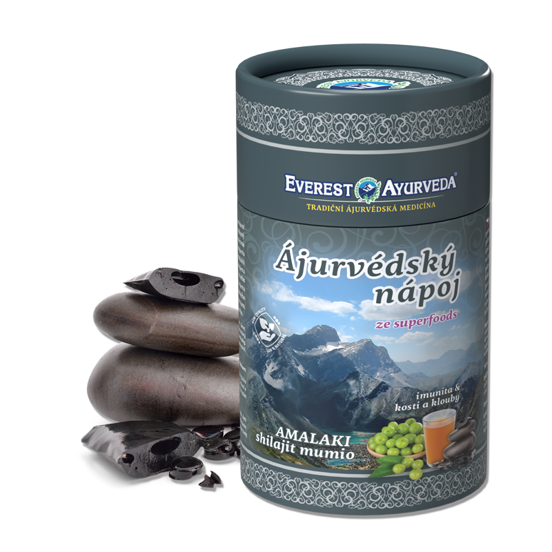 Everest Ayurveda himalájský horký nápoj AMALAKI shilajit mumio 100 g
