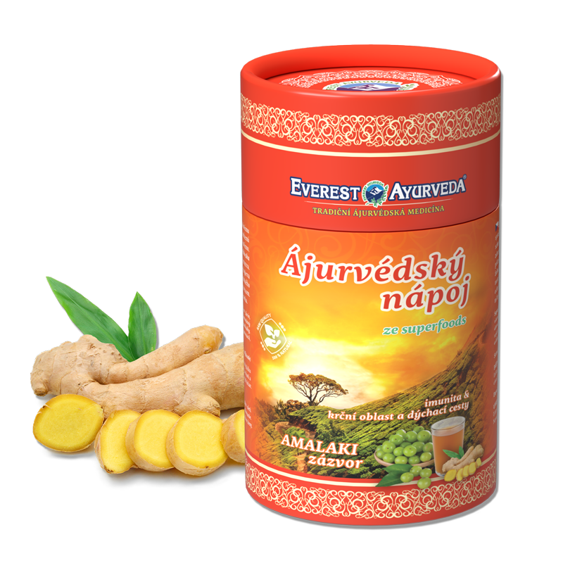 Everest Ayurveda himalájský horký nápoj AMALAKI zázvor 100 g