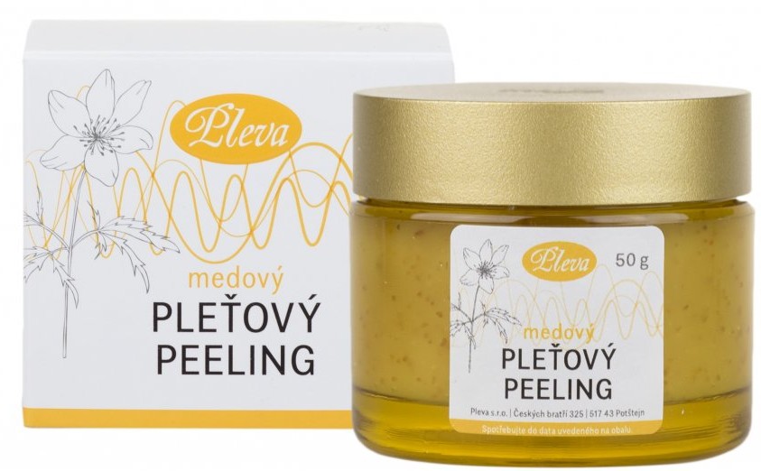 Pleva Medový peelingový krém 50 g