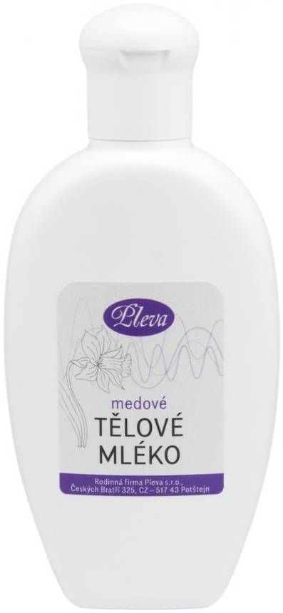 Pleva Medové tělové mléko 200 g