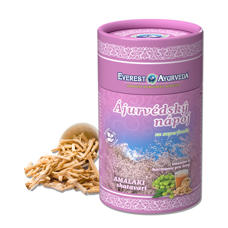 EVEREST AYURVEDA himalájský horký nápoj AMALAKI shatavari