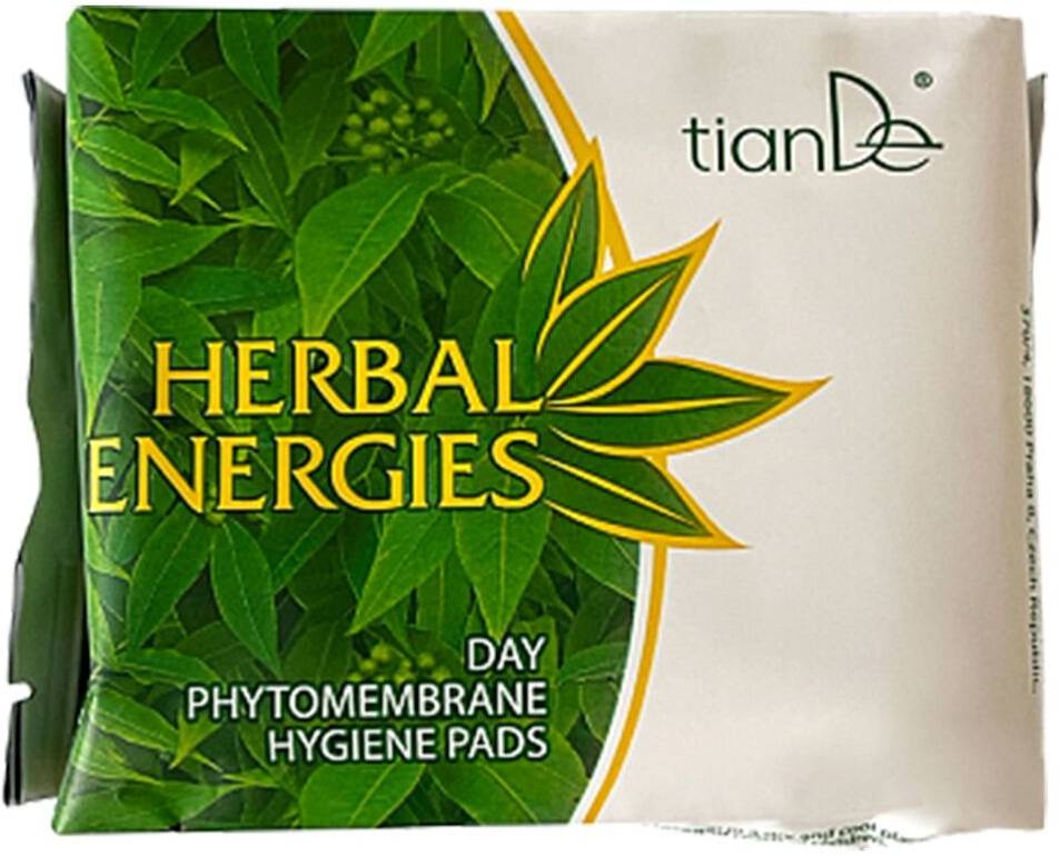 TianDe Denní menstruační vložky Energie bylin