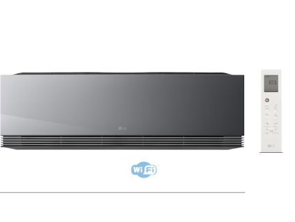 lg artcool ai air mirror klimatizacia 24