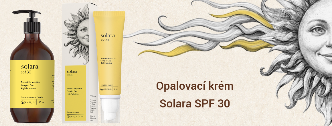 Opalovací krém Solara SPF 30