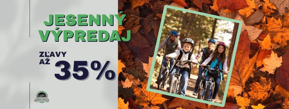 jesenný výpredaj energybikes