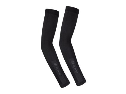 Návleky na ruky FORCE BREEZE pletené, čierne (Veľkosť XS-S, farba Čierna)