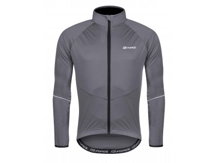 Pánska bunda FORCE ARROW softshell, šedá (Veľkosť XS, farba Šedá)