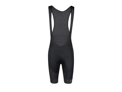 Pánske kraťasy FORCE BRIGHT s trakmi a vložkou, čierne, zateplené (Veľkosť XL, farba Čierna)