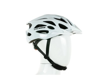 Crussis cyklistická prilba 03013 - biela (Veľkosť L)