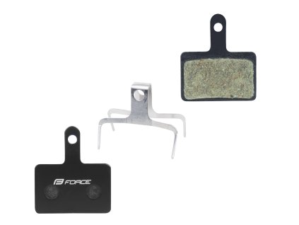Brzdové platničky FORCE M08 náhrada SHIMANO B03S, Resin pre eBike
