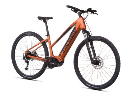 CRUSSIS e-Cross low 7.11-(691 Wh) (Veľkosť rámu 16")