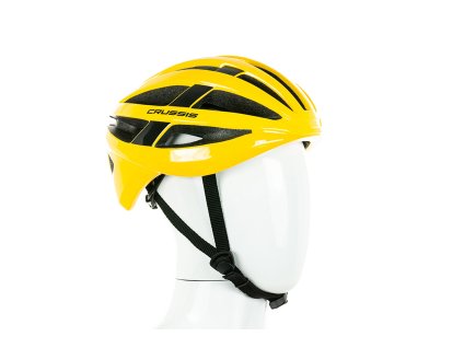 Crussis cyklistická prilba 03011 - žltá (Veľkosť S)