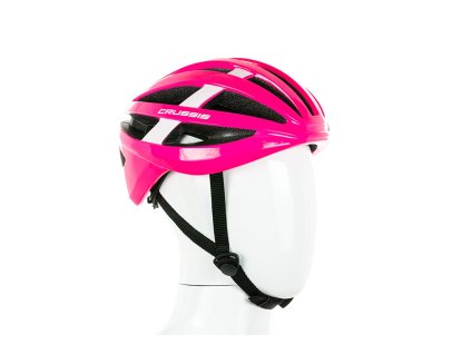 Crussis cyklistická prilba 03011 – rúžová (Veľkosť S)