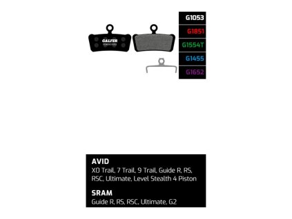 GALFER FD459 pre SRAM, AVID