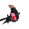 FORCE Rukavice MTB POWER - čierno/červené (farba Červená, Veľkosť L)