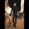 Pánska bunda FORCE ARROW softshell, čierna (Veľkosť XS)