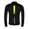 Pánska bunda F FROST softshell zimná, čierno-fluo