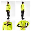 Pánska bunda F FROST softshell zimná, fluo-čierna (Veľkosť M)