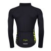Pánsky dres FORCE SPIKE dlhý rukáv, čierno-fluo (Veľkosť L, farba Fluo)