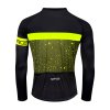 Pánsky dres FORCE SPRAY dlhý rukáv, army-fluo