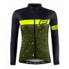 Dámsky dres FORCE SPRAY LADY dlhý rukáv, army-fluo (farba Fluo, Veľkosť L)
